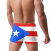 Men'S Pr Puerto Rico Flag Swimwear Boxer Briefs Swim Trunk Triangle Thong Bikini Swimsuit view 4