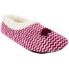 Comfy Feet Everything Comfy Arkansas Razorbacks Chevron Slip On Slipper MD view 1