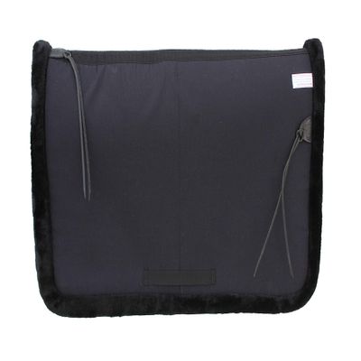 CHALLENGER Australian Wool Felt Horse Trail Rider Comfort Saddle Pad Black 109SP560BK