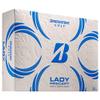 Bridgestone Lady Precept White Golf Ball - Dozen view 1