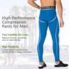Queerier Mens Compression Pants Workout Leggings Baselayer Cool Dry Running Tights for Sports Yoga view 4