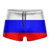 Men'S Flag of Russia Swimwear Boxer Briefs Swim Trunk Triangle Thong Bikini Swimsuit view 1