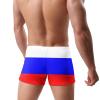 Men'S Flag of Russia Swimwear Boxer Briefs Swim Trunk Triangle Thong Bikini Swimsuit view 4