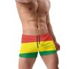 Alpsport Men'S Flag of Bolivia Swimwear Boxer Briefs Swim Trunk Triangle Thong Bikini Swimsuit view 3