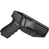 Amberide Glock 20/21 / 22 IWB Holster, Kydex-Boltaron Inside Waistband Holster for Glock 20 (10mm), Glock 21 (.45 ACP) & Glock 22 (.40 S&W) Pistols, Gen 35, Secure Retention, 030 Adjustable Cant view 1