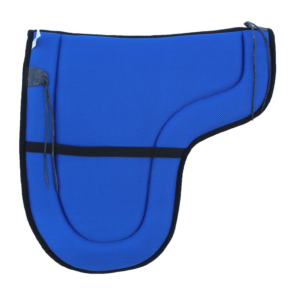 CHALLENGER Australian Trail Rider Lightweight Comfort Neoprene Saddle Pad Blue 109SP575RB