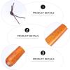 1pcs Shoe Horn Long Handle Shoe Horn Wooden Shoehorn for Men, Women, Seniors, Kids, Pregnancy, Mothers Day Wood Shoe Helper Present Shoe Helper Horn view 2