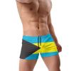 Alpsport Men'S Bahamas Flag Swimwear Boxer Briefs Swim Trunk Triangle Thong Bikini Swimsuit view 2