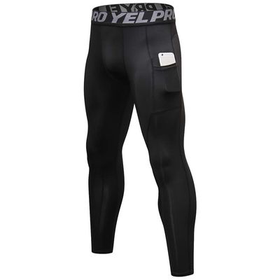 Queerier Mens Compression Pants Workout Leggings Baselayer Cool Dry Running Tights for Sports Yoga