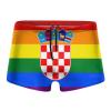 Alpsport Men'S Croatia Flag Swimwear Boxer Briefs Swim Trunk Triangle Thong Bikini Swimsuit view 1