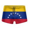 Alpsport Men'S Venezuela Flag Swimwear Boxer Briefs Swim Trunk Triangle Thong Bikini Swimsuit view 1