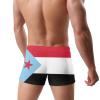Alpsport Men'S Flag of South Yemen Swimwear Boxer Briefs Swim Trunk Triangle Thong Bikini Swimsuit view 4