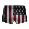 Alpsport Men'S USA Flag Swimwear Boxer Briefs Swim Trunk Triangle Thong Bikini Swimsuit view 1