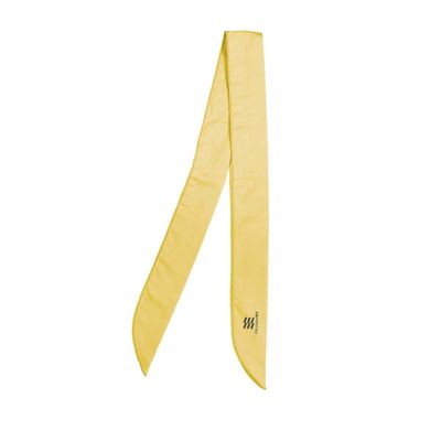 Cooling Neck Band, Cold Neck Wrap, Evaporative Cooling Bandana, Cools Instantly When Wet, 2" x 31" - Yellow