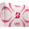Bridgestone Golf 2021 Lady Precept Pink Golf Balls view 1