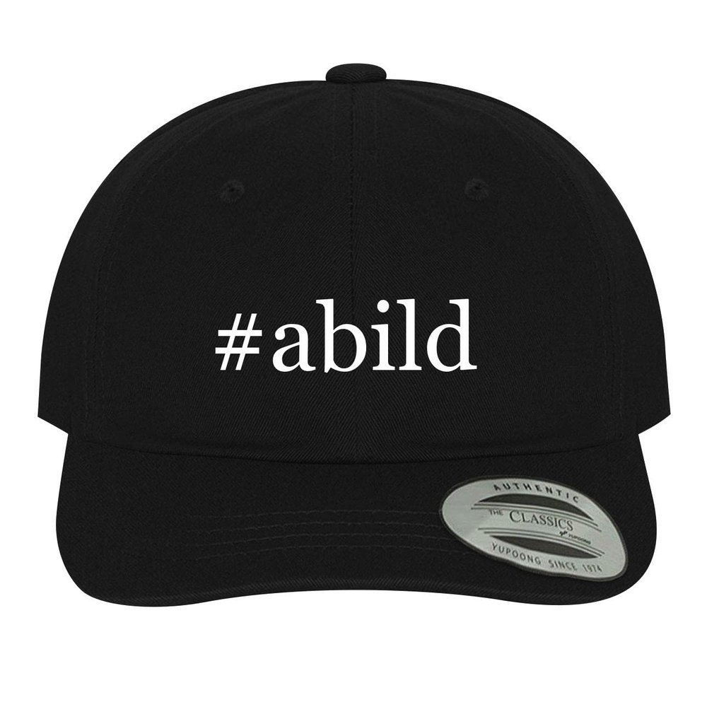 #abild - Soft Hashtag Dad Hat Baseball Cap, Black, One Size