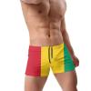 Alpsport Men'S Flag of Guinea Swimwear Boxer Briefs Swim Trunk Triangle Thong Bikini Swimsuit view 3