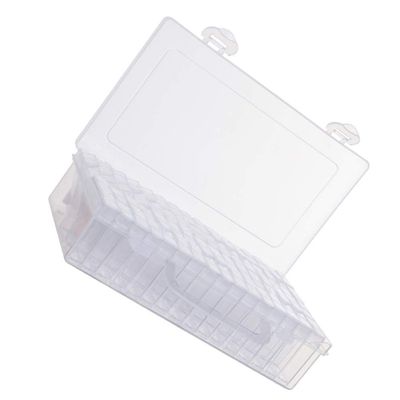 Cabilock 1pc Nail Diamond Storage Box Transparent Jewelry Organizer for Rhinestones and Accessories Lightweight and Case for Crafts and Nail Art Supplies