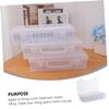 Cabilock 1pc Nail Diamond Storage Box Transparent Jewelry Organizer for Rhinestones and Accessories Lightweight and Case for Crafts and Nail Art Supplies view 3