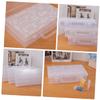 Cabilock 1pc Nail Diamond Storage Box Transparent Jewelry Organizer for Rhinestones and Accessories Lightweight and Case for Crafts and Nail Art Supplies view 4