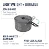Sea to Summit Alpha Lightweight Aluminum Nesting Camping Cookware Set, 4.2 (10-Piece) view 4