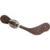 Martin Saddlery Cowboy Spurstraps with Santa Rosa Buckle, Chocolate, Large view 1