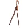 Martin Saddlery 6 Pack Replacement Chocolate Harness Leather Waterloops Chocolate 5/8IN view 2