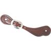Martin Saddlery Chocolate Skirting Mini Basket Stamp Spur Straps Chocolate N/A view 1