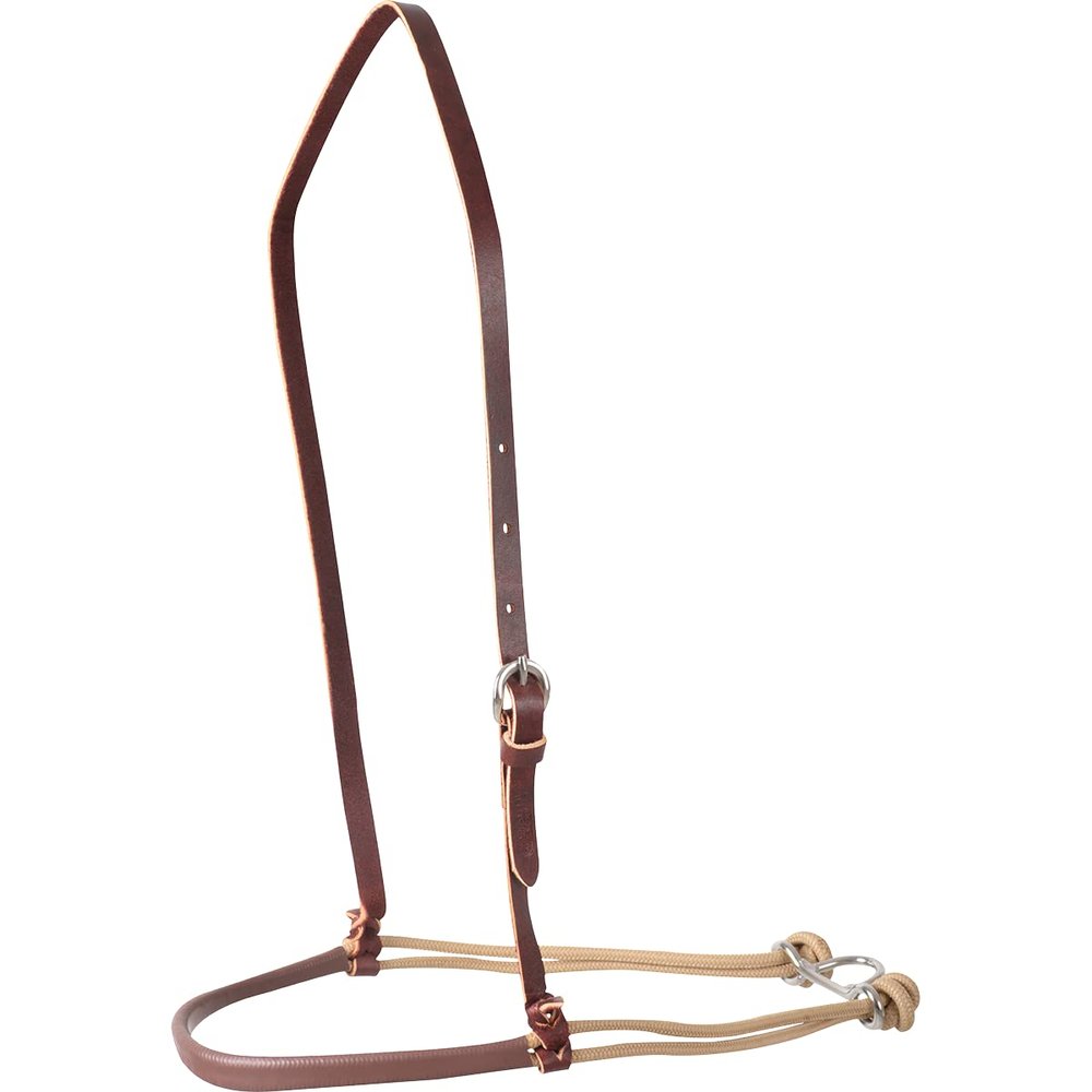 Martin Saddlery Nylon Rope Shrink Wrap Noseband Tan N/A