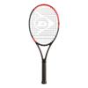 Dunlop Sports Team 285 Pre-Strung Tennis Racket, 3/8 Grip, Black/Red view 1
