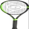 Dunlop Sports Elite 270 Pre-Strung Tennis Racket, 1/4 Grip, Black/Green view 2