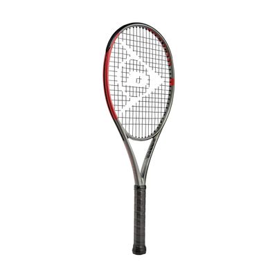 Dunlop Sports CX Team 265 Pre-Strung Tennis Racket, 1/8 Grip, Red/Gray