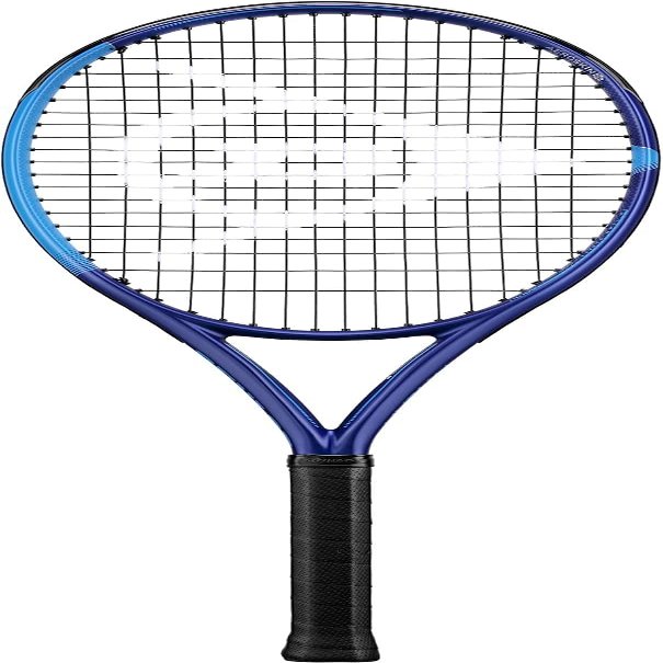 Dunlop Sports FX Team 270 Pre-Strung Tennis Racket, 1/4 Grip, Blue