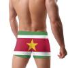 Alpsport Men'S Flag Suriname Swimwear Boxer Briefs Swim Trunk Triangle Thong Bikini Swimsuit view 4