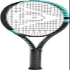 Dunlop Sports Team 260 Pre-Strung Tennis Racket, 3/8 Grip, Black/Blue view 2
