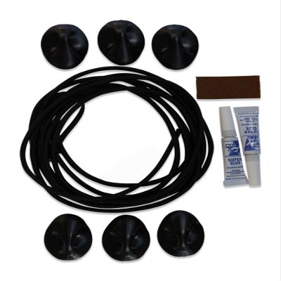 SurfCo EZ Plug Deck Rigging Kit - 6 Count