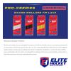 Elite Hockey, Notorious Pro X Series, Waxed Ice Hockey Skate Laces, One Pair (Red, 84 inches) view 4