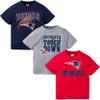 Gerber NFL Baby Boys Team Fan Tee 3 Pack Short Sleeve Tshirt, Team Color, 12 Months US view 1