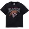 NFL Atlanta Falcons 3 Pack Short Sleeve Team Fan Tee Shirt, Black Atlanta Falcons New, 12 Months view 3