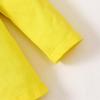 Magic Park 12M-14Y Baby Girl Blouse Toddler Short Long Ruffle T-Shirts Kids Girl Solid Color Tee Casual Tops for Girls (0032G_Yellow, 3-4 Years) view 4