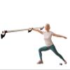 Athletic Bar Physical Therapy Rehabilitation Parallel Bars, 16 FT Long, 1.5' Diameter, Fixed Height Wall Mount, Black Steel, Includes Brackets & Bars view 2