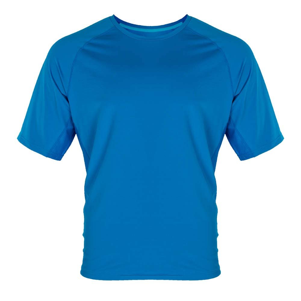 Fieldsheer Men's Mobile Cooling Shirt Short Sleeve Crew, Blue - XX-Large