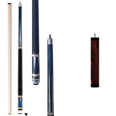 2021 Champion Lost Pieces Series Pool Cue Stick, Low Deflection Shaft, Pro Taper, Cue Extension, Model: LPC2 (LPC2 Pool Cue + 8 inch Red Dymondwood Bullet Joint Cue Extension, 20oz)