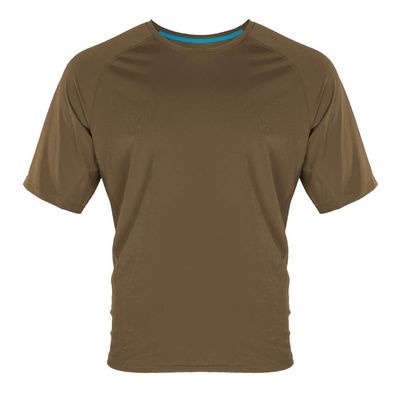 Fieldsheer Men's Mobile Cooling Shirt Short Sleeve Crew, Coyote - 3X-Large