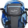 Rawlings | REMIX Backpack Equipment Bag | T-Ball & Youth Baseball / Softball | Royal view 2