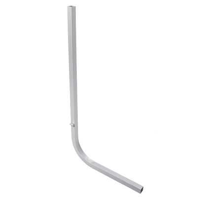 ECOTRIC 46" Tall Boat Trailer Square Guide On Poles 1 1/2" Aluminum One Piece One Pole