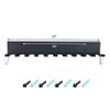 Topsair Gym Storage Rack Resistance Band Rack Wall Mount Barbell Rack Heavy Duty Home Gym Storage Rack for Gym Equipment, Exercise Bands, Lifting Belts and Jump Ropes, Gym Accessories (11 prongs) view 2
