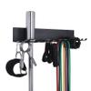 Topsair Gym Storage Rack Resistance Band Rack Wall Mount Barbell Rack Heavy Duty Home Gym Storage Rack for Gym Equipment, Exercise Bands, Lifting Belts and Jump Ropes, Gym Accessories (11 prongs) view 4