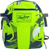 Rawlings | REMIX Backpack Equipment Bag | T-Ball & Youth Baseball / Softball | Green view 2
