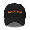 Dedbol Barcelona Retro Sunblock Soccer Dad Hat Black view 1